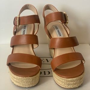 Brown Steve Madden Wedges